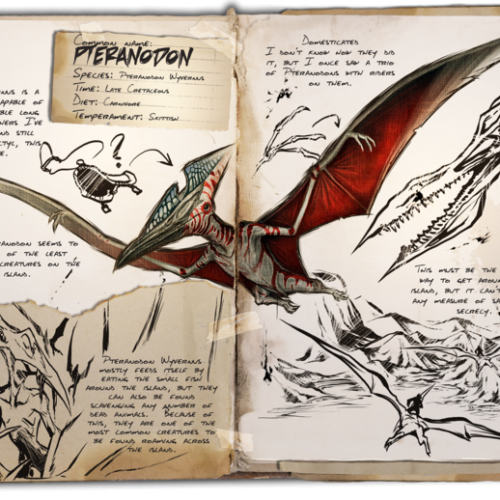 Птеранодон (Птеродактиль) Pteranodon